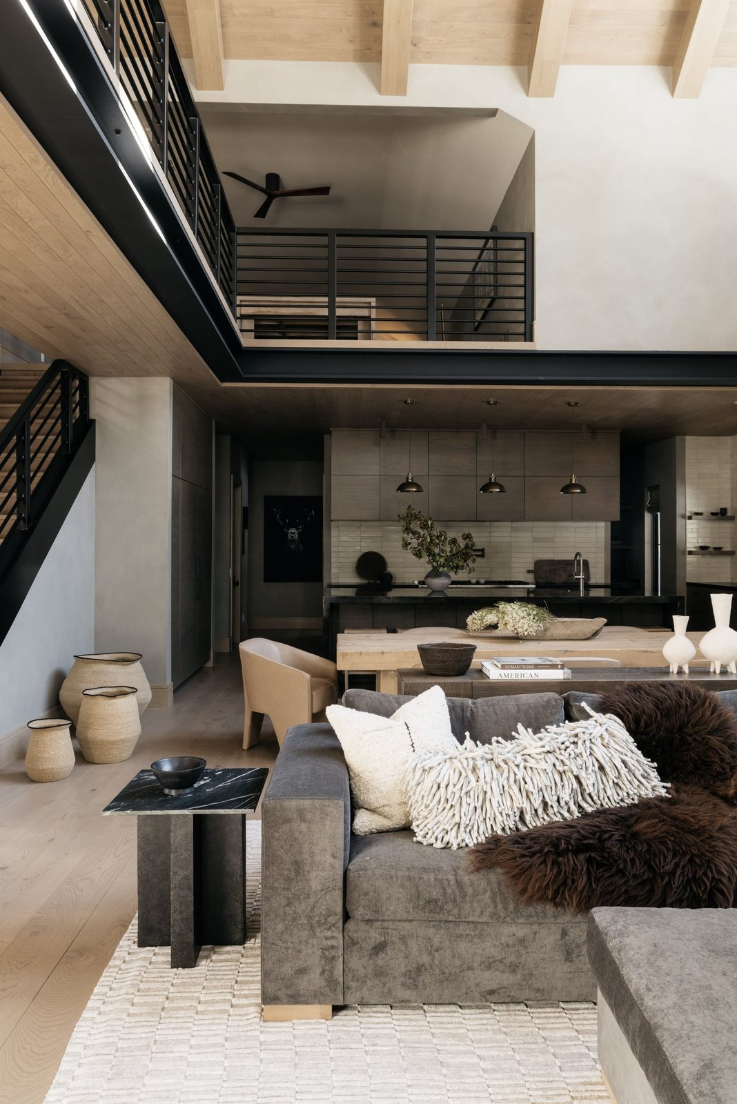 Lakeside Retreat two-story great room